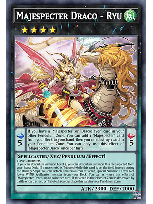 Majespecter Draco - Ryu - PHNI-EN049 - Ultra Rare 1st Edition