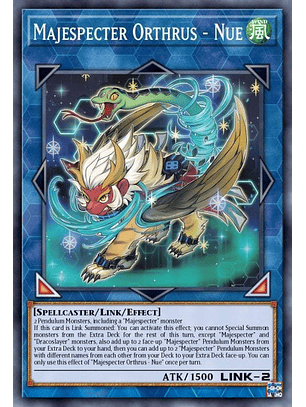 Majespecter Orthrus - Nue - PHNI-EN051 - Secret Rare 1st Edition