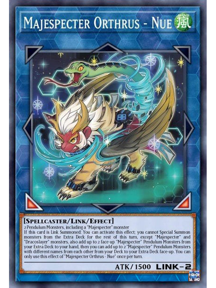 Majespecter Orthrus - Nue - PHNI-EN051 - Secret Rare 1st Edition 1