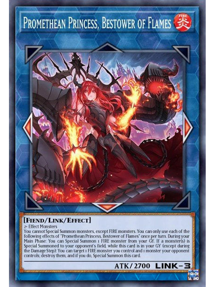 Promethean Princess, Bestower of Flames - PHNI-EN052 - Ultra Rare 1st Edition 1