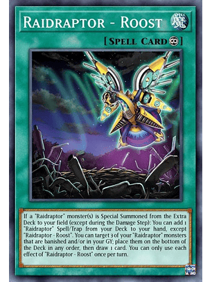 Raidraptor - Roost - PHNI-EN057 - Common 1st Edition