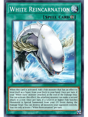 White Reincarnation - PHNI-EN058 - Common 1st Edition