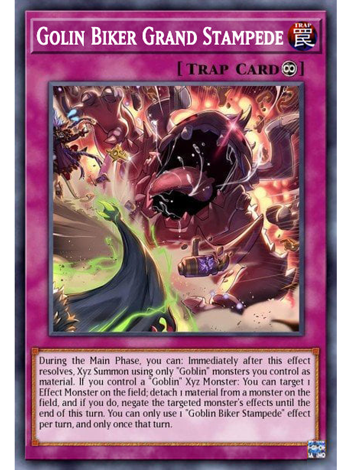 Goblin Biker Grand Stampede - PHNI-EN075 - Common 1st Edition 1