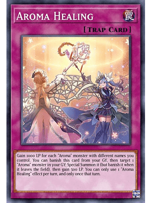 Aroma Healing - PHNI-EN077 - Common 1st Edition