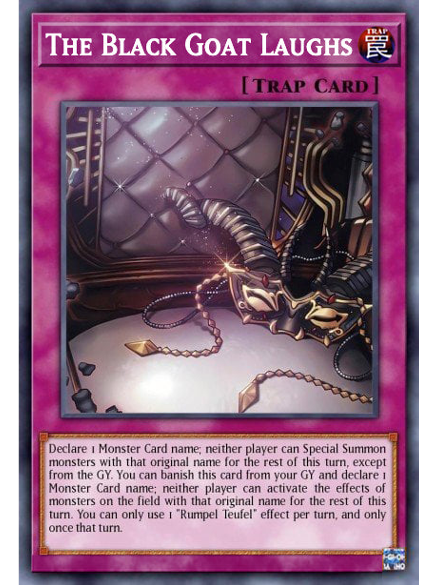 The Black Goat Laughs - PHNI-EN078 - Secret Rare 1st Edition 1