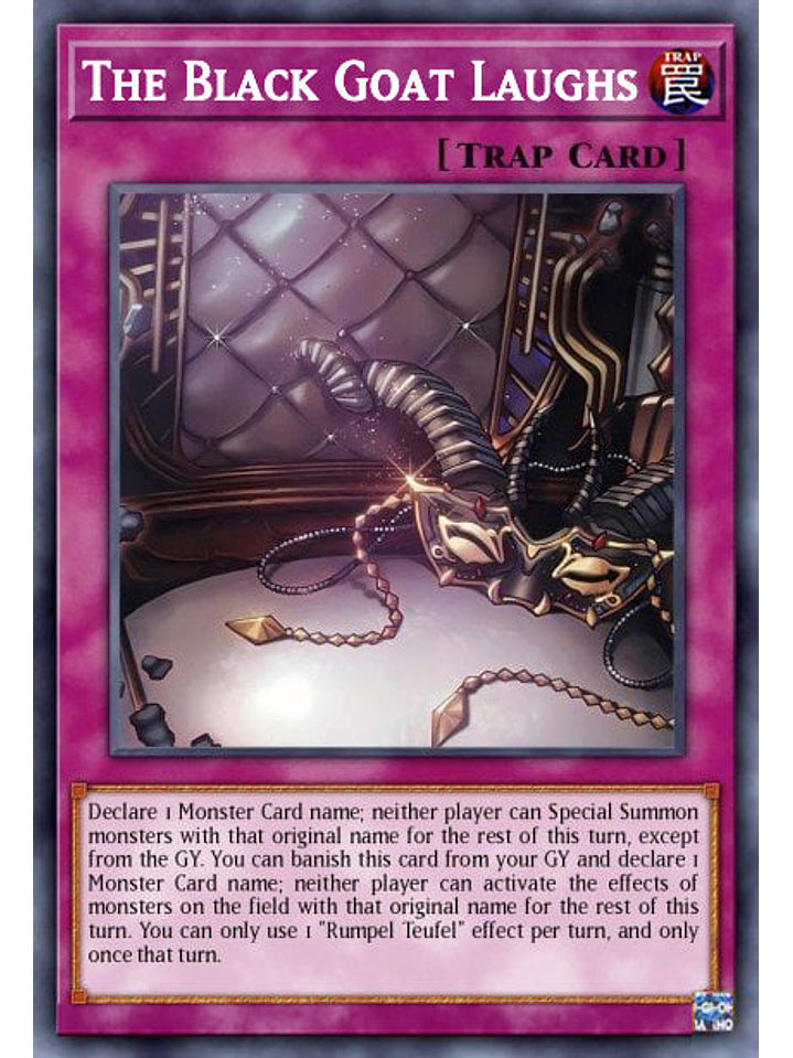 The Black Goat Laughs - PHNI-EN078 - Secret Rare 1st Edition 1