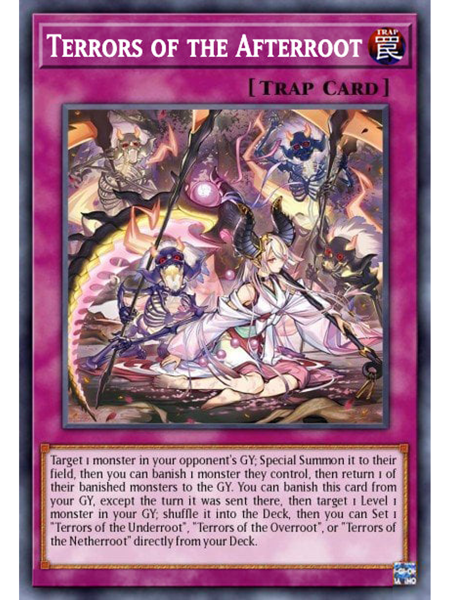 Terrors of the Afterroot - PHNI-EN079 - Super Rare 1st Edition 1