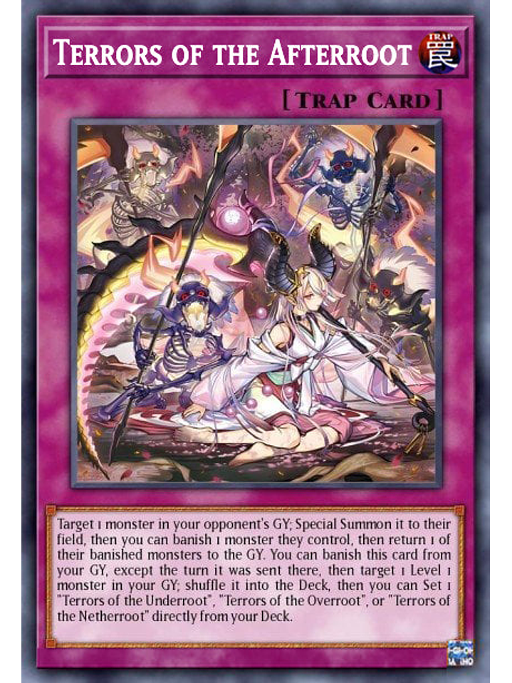 Terrors of the Afterroot - PHNI-EN079 - Super Rare 1st Edition 1