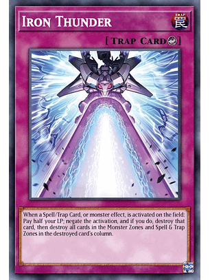 Iron Thunder - PHNI-EN080 - Secret Rare 1st Edition