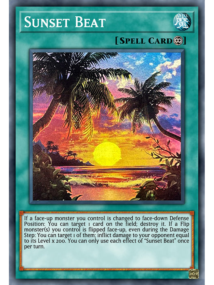 Sunset Beat - PHNI-EN086 - Super Rare 1st Edition 1