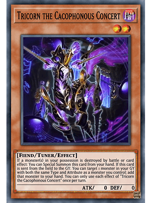 Tricorn the Cacophonous Concert - PHNI-EN087 - Common 1st Edition