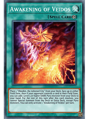Awakening of Veidos - PHNI-EN095 - Ultra Rare 1st Edition