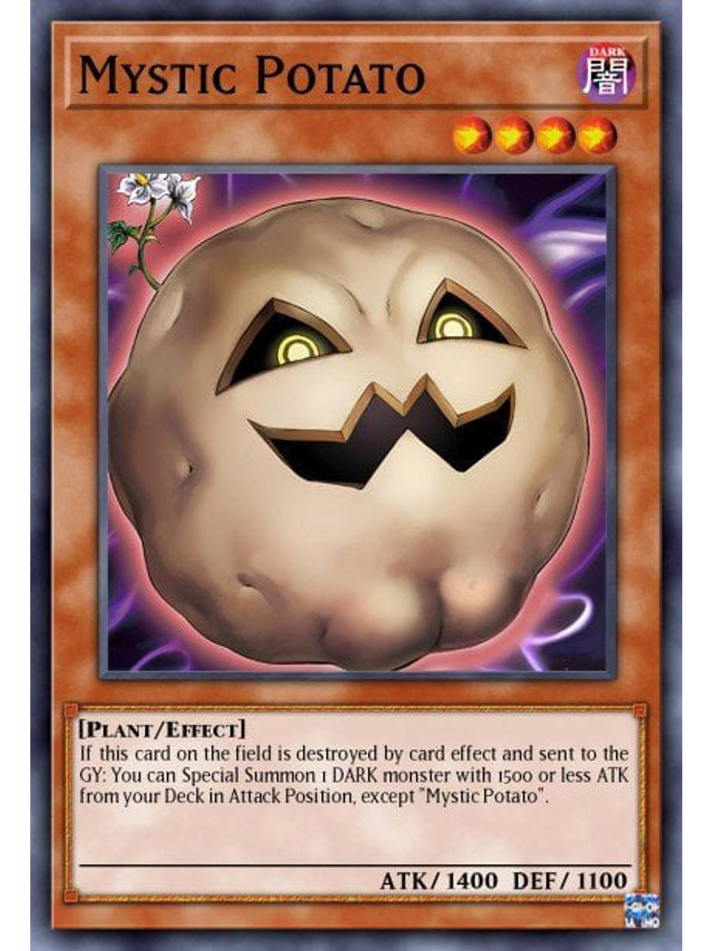 Mystic Potato - PHNI-EN098 - Common 1st Edition 1