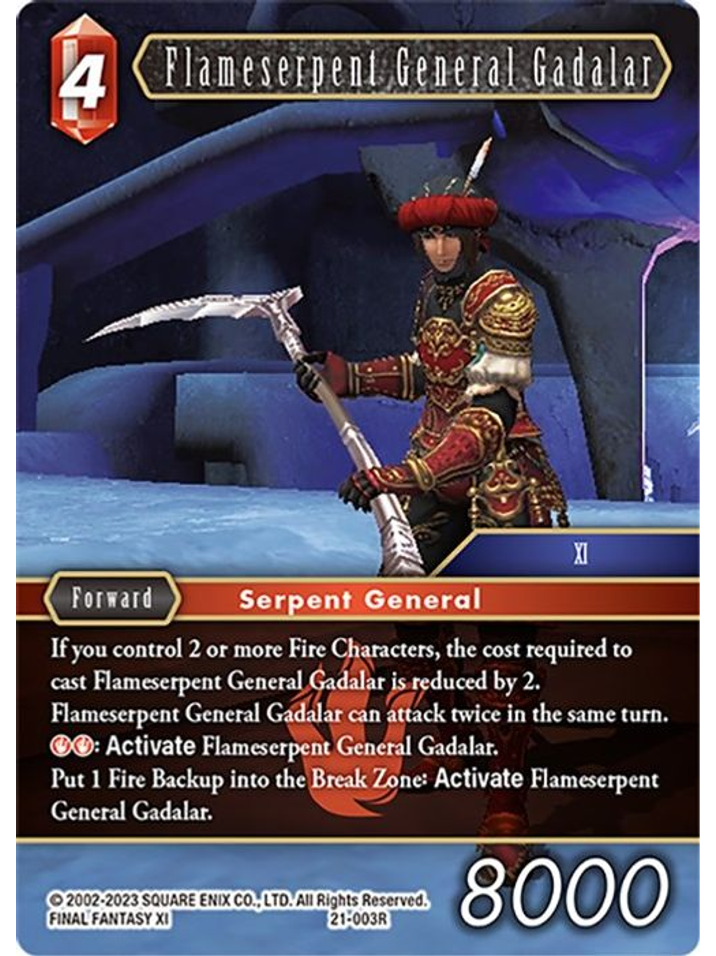21-003R Flameserpent General Gadalar  1