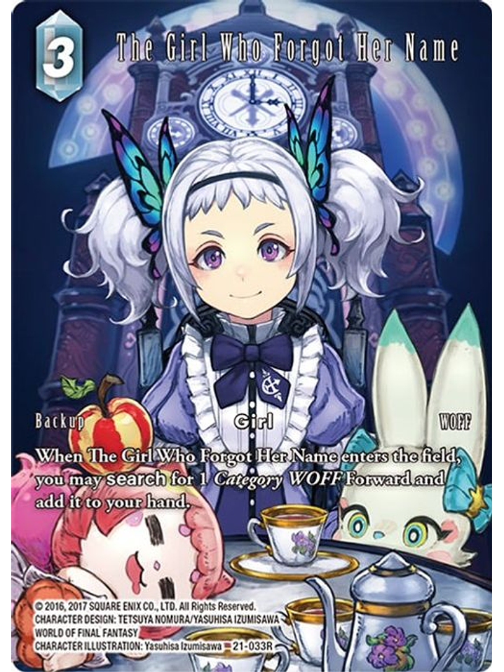 21-033R (Alternative Art) The Girl Who Forgot Her Name  1