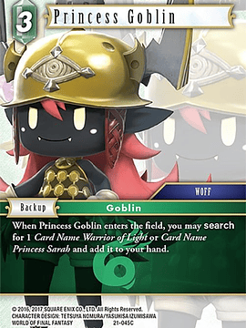 21-045C Princess Goblin 