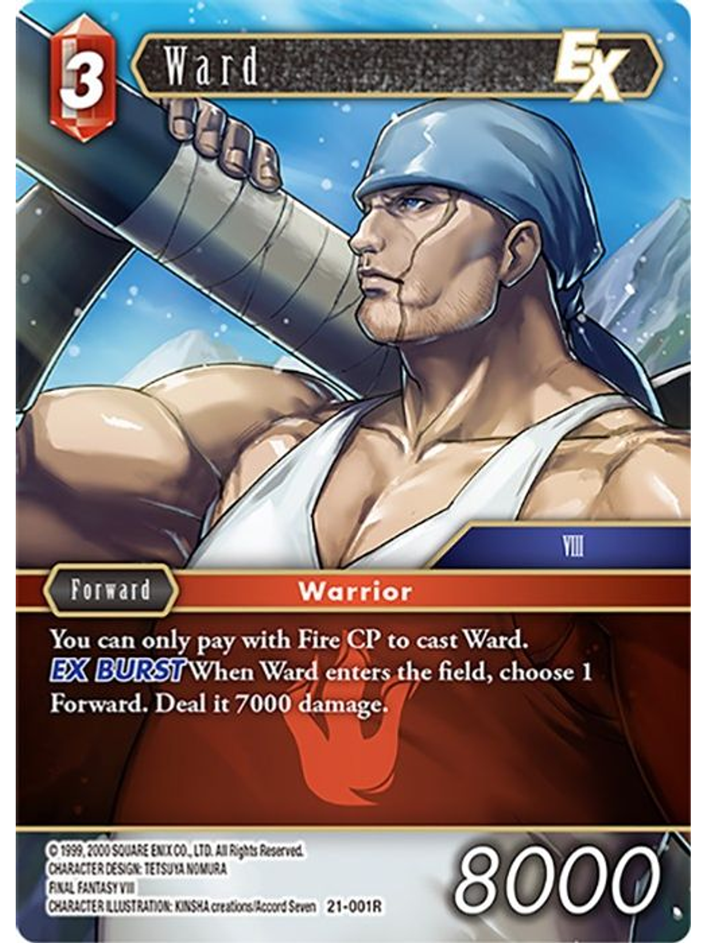 21-001R Ward EX (FOIL) 1