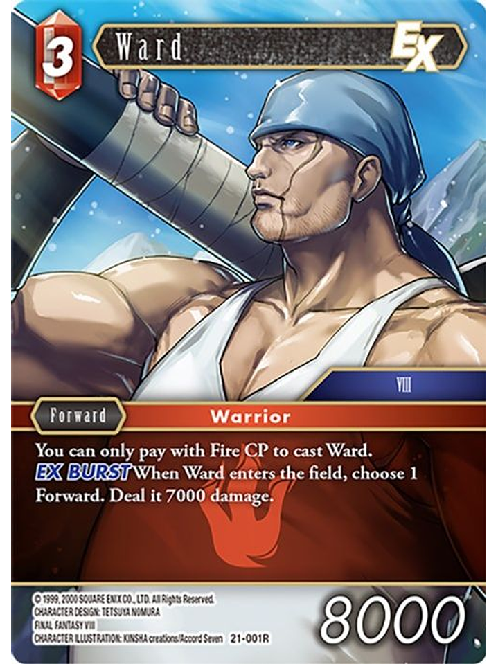 21-001R Ward EX (FOIL) 1