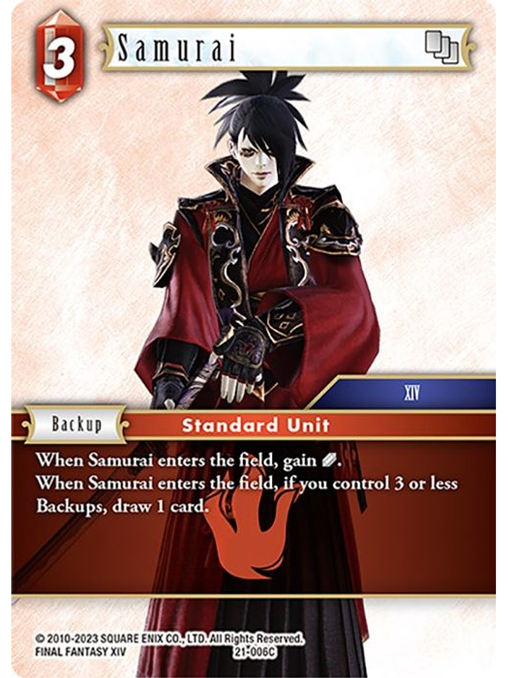 21-006C Samurai (FOIL) 1