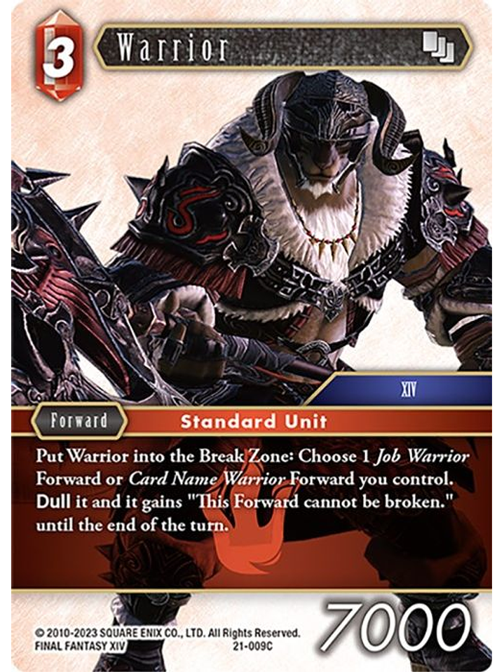 21-009C Warrior (FOIL) 1