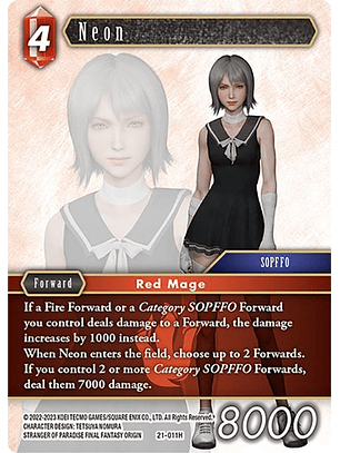 21-011H Neon (FOIL)