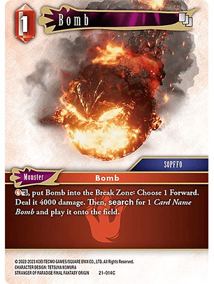 21-014C Bomb (FOIL)