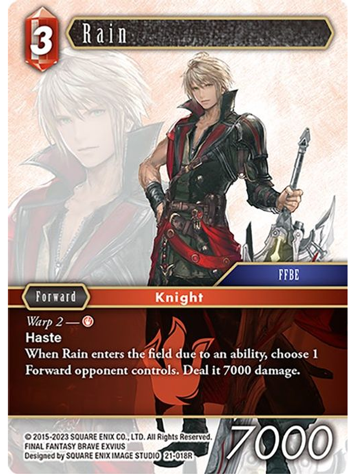 21-018R Rain (FOIL) 1