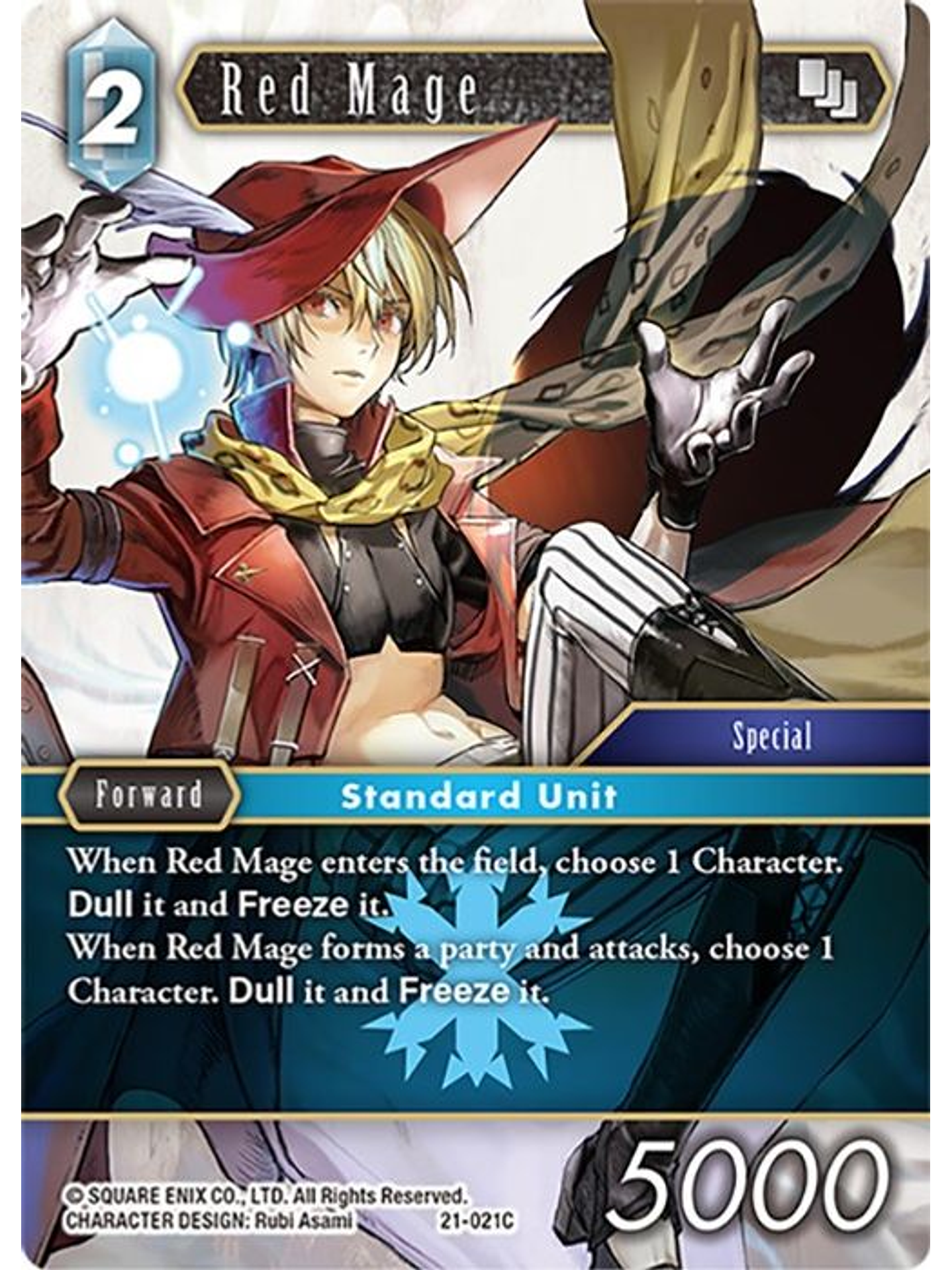 21-021C Red Mage (FOIL) 1