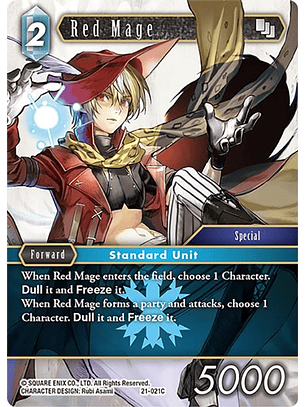 21-021C Red Mage (FOIL)