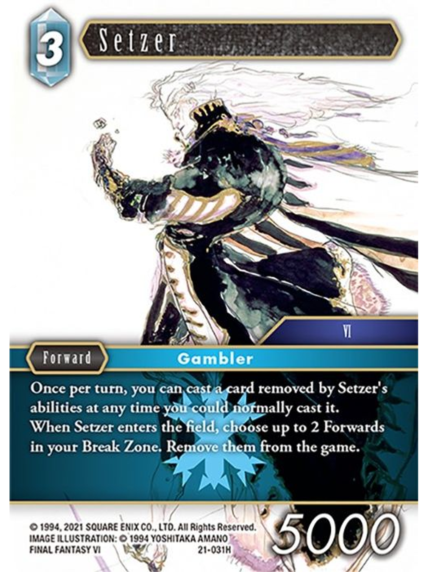 21-031H Setzer (FOIL) 1