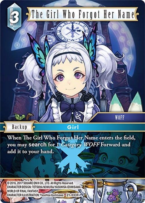 21-033R The Girl Who Forgot Her Name (FOIL)