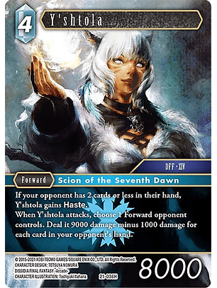 21-036H Y'shtola (FOIL)