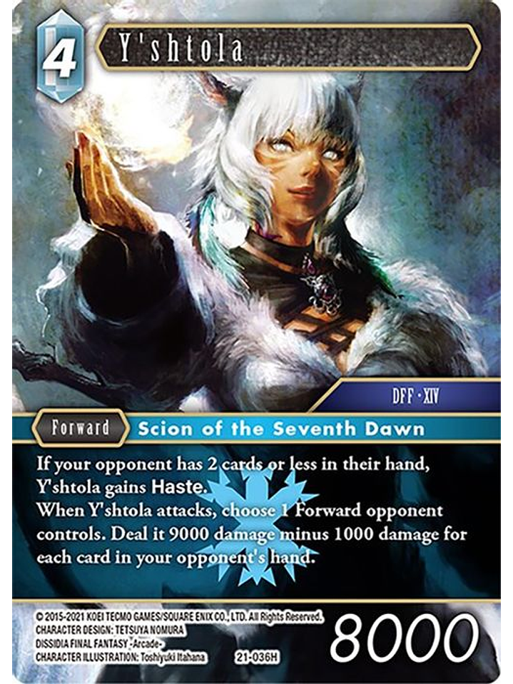 21-036H Y'shtola (FOIL) 1