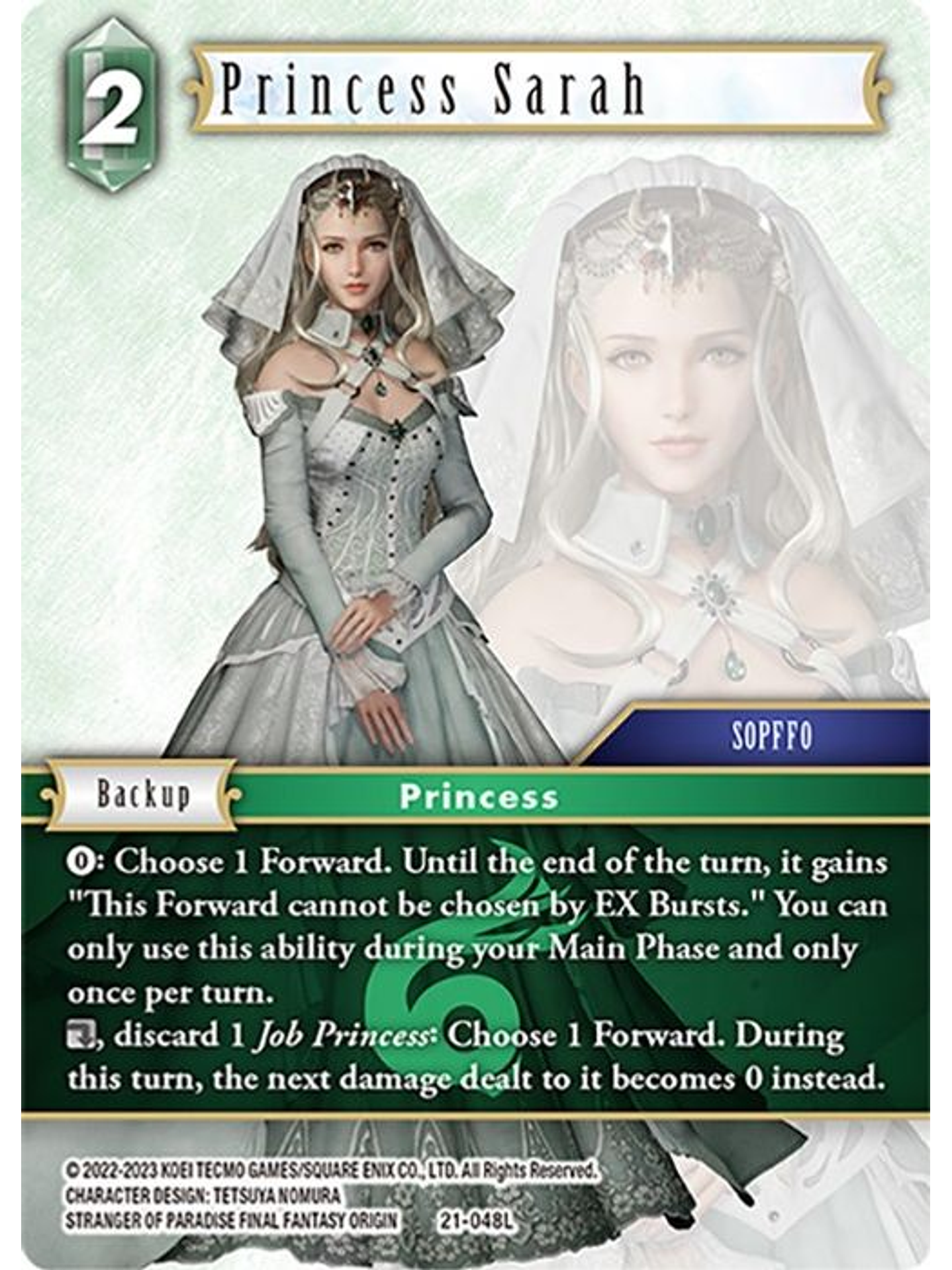 21-048L Princess Sarah (FOIL) 1