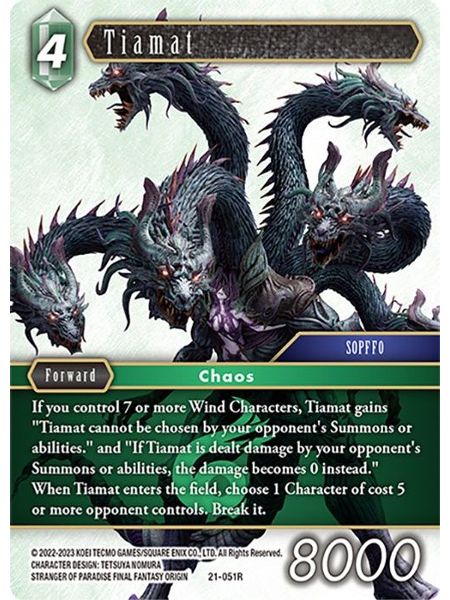 21-051R Tiamat (FOIL) 1