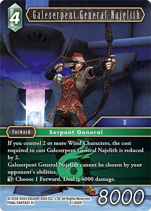 21-056R Galeserpent General Najelith (FOIL)
