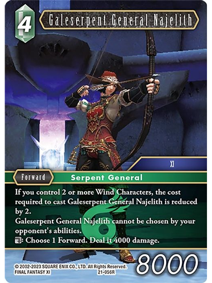 21-056R Galeserpent General Najelith (FOIL) 1