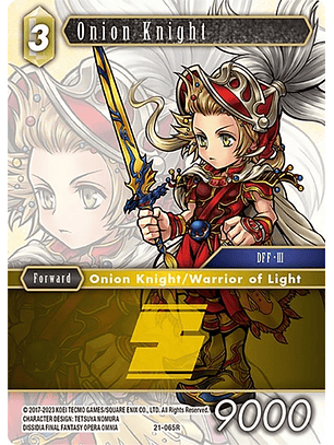 21-065R Onion Knight - 065R (FOIL)