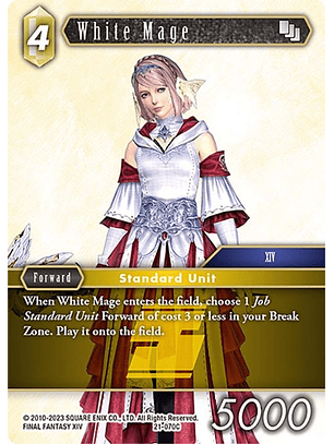 21-070C White Mage (FOIL)