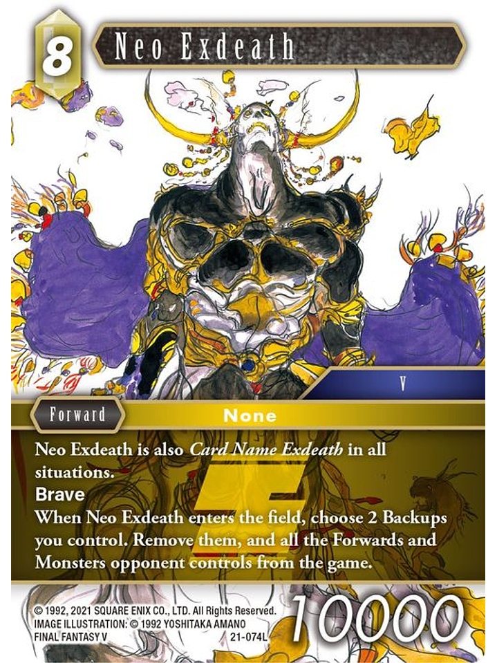 21-074L Neo Exdeath (FOIL) 1