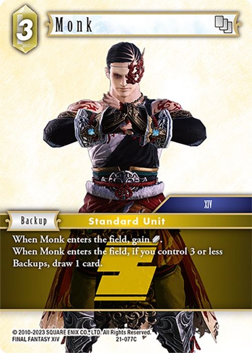 21-077C Monk - 077 (FOIL)