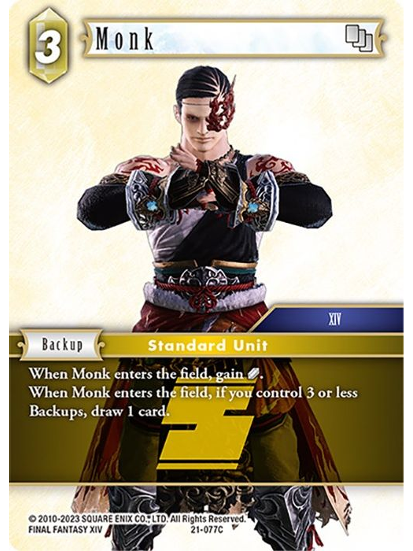 21-077C Monk - 077 (FOIL) 1