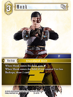 21-077C Monk - 077 (FOIL)