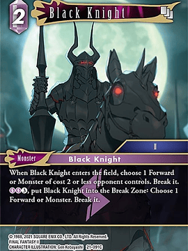 21-091C Black Knight (FOIL)