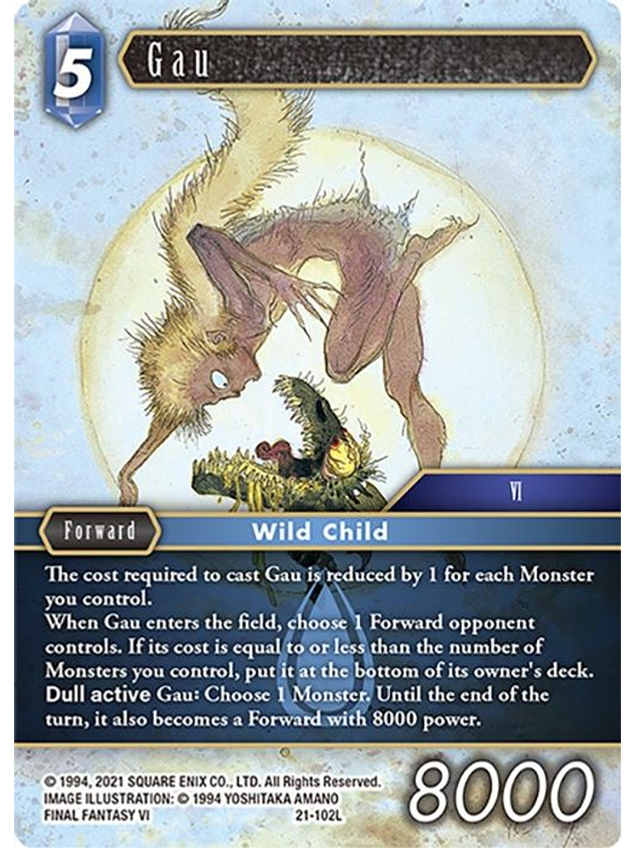 21-102L Gau (FOIL) 1