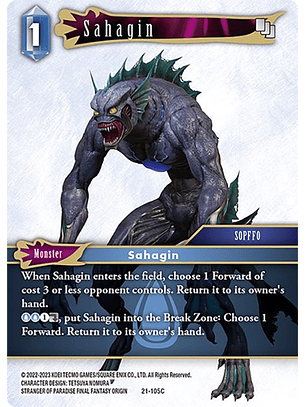 21-105C Sahagin (FOIL)