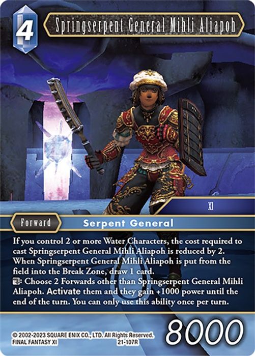 21-107R Springserpent General Mihli Aliapoh (FOIL)