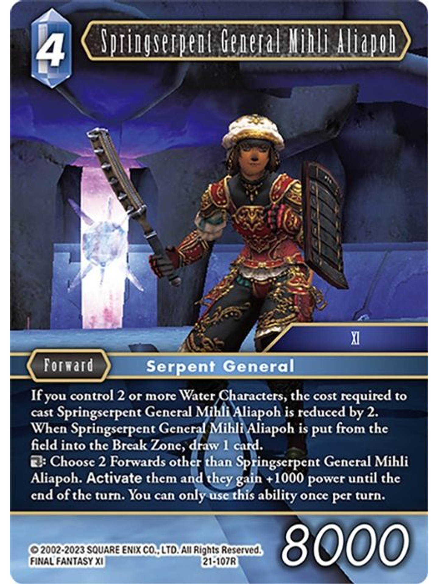 21-107R Springserpent General Mihli Aliapoh (FOIL) 1