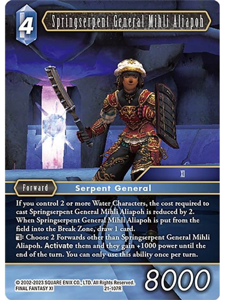 21-107R Springserpent General Mihli Aliapoh (FOIL) 1