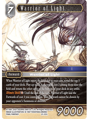 21-121L Warrior of Light (FOIL)